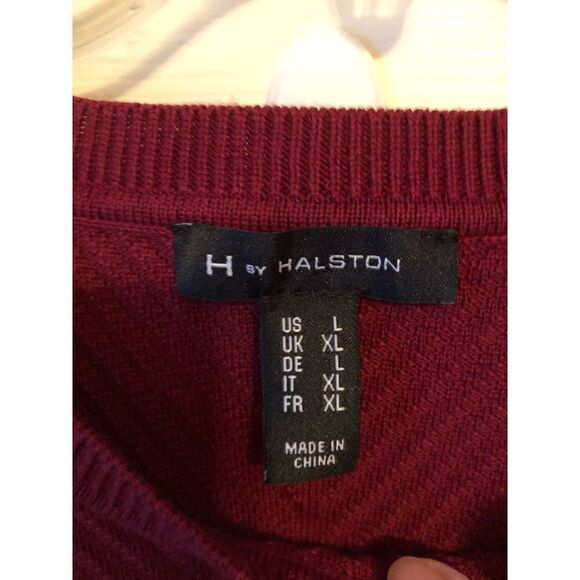 Halston Ribbed Knit Sweater L - Picture 4 of 11